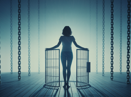 Illustration des croyances limitantes freinant la croissance personnelle