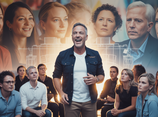 David Laroche inspirant des individus à transformer leur vie grâce au coaching