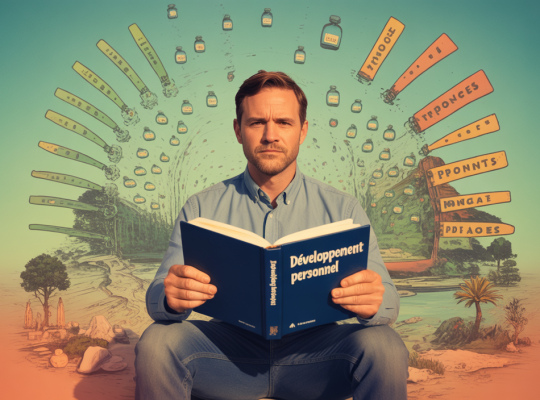 Illustration sur le développement personnel avec conseils et exercices concrets