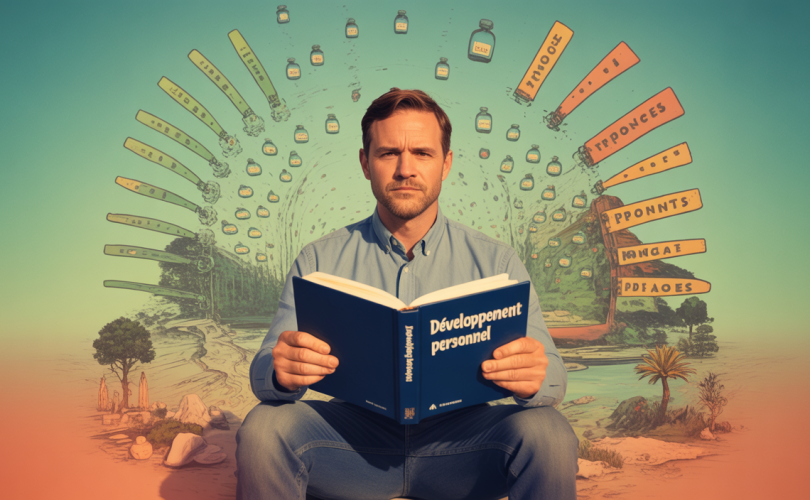 Illustration sur le développement personnel avec conseils et exercices concrets