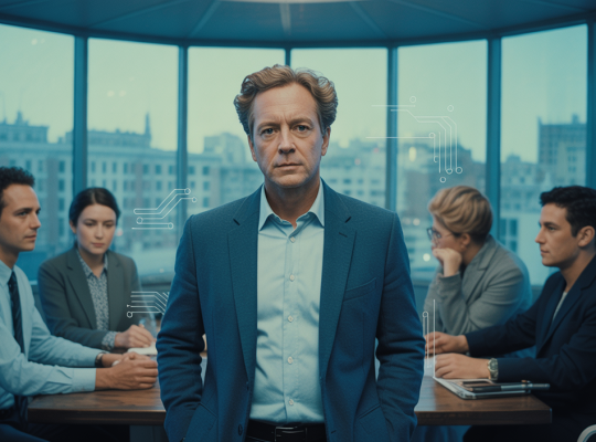 Illustration de l'intelligence émotionnelle améliorant le leadership en 2025