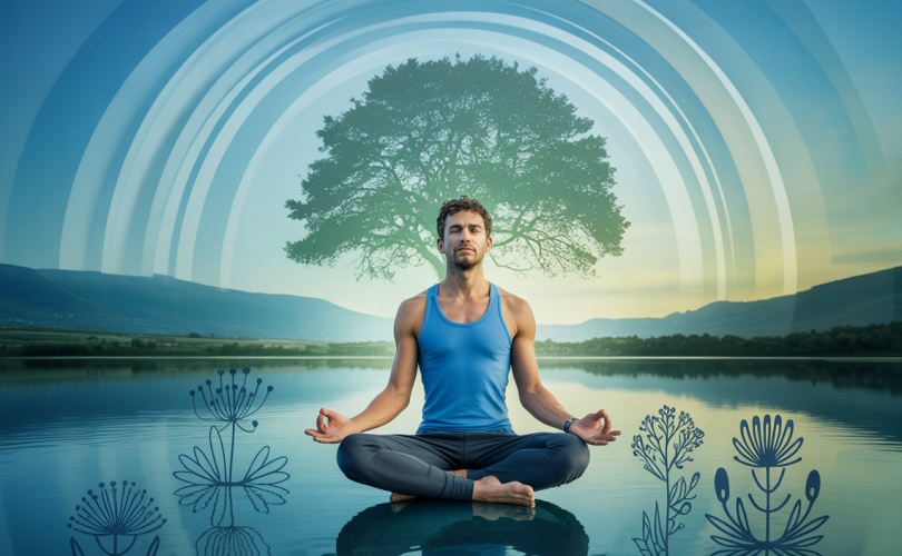 Illustration symbolisant la résilience et le bien-être émotionnel