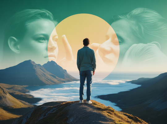 Image représentant la transformation personnelle à travers la résilience.