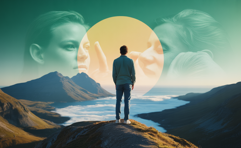 Image représentant la transformation personnelle à travers la résilience.