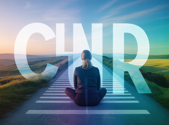 Une scène inspirante de succès personnel et bien-être en 2025