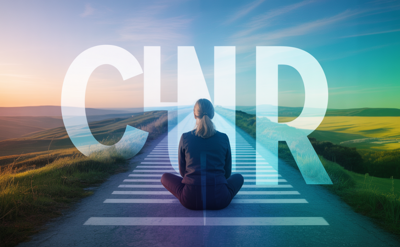 Une scène inspirante de succès personnel et bien-être en 2025