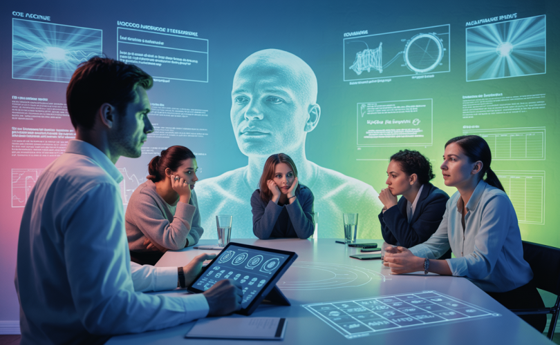 Visuel des tendances innovantes en coaching en 2025