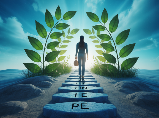 Illustration surmonter les obstacles au développement personnel