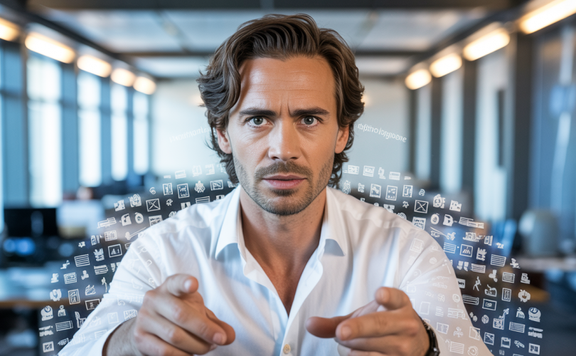 Portrait professionnel de David Laroche expliquant l'impact de la confiance en soi sur les relations et les opportunités de vie