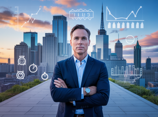 Image inspirée par Brendon Burchard sur la transformation du succès grâce à des habitudes délibérées.