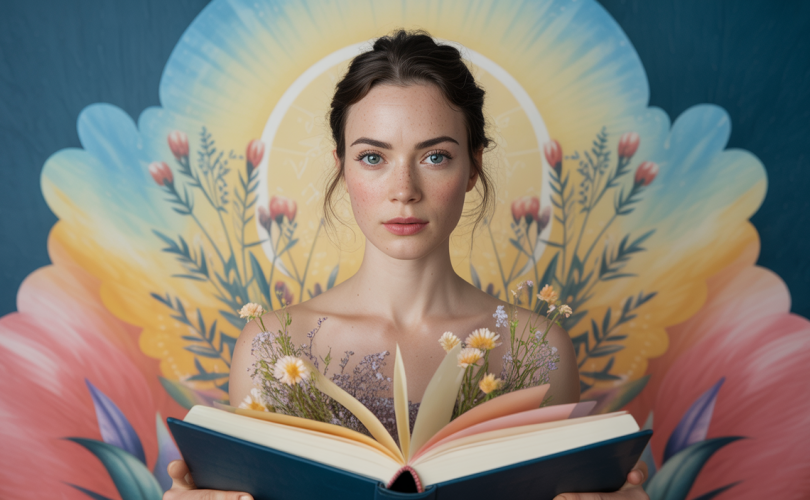 Illustration stylisée de Christèle Albaret présentant son protocole de libération émotionnelle