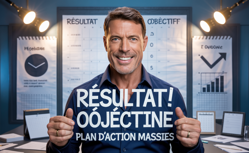 Tony Robbins expliquant la méthode RPM pour améliorer la productivité et gérer le stress